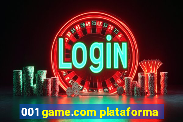 001 game.com plataforma