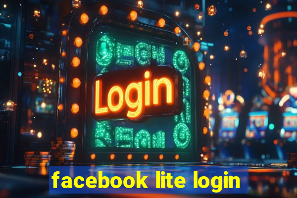 facebook lite login