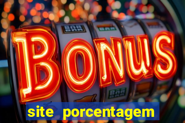 site porcentagem slots pg